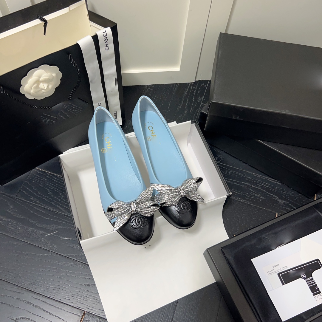 Classic Rhinestone Bow Espadrilles