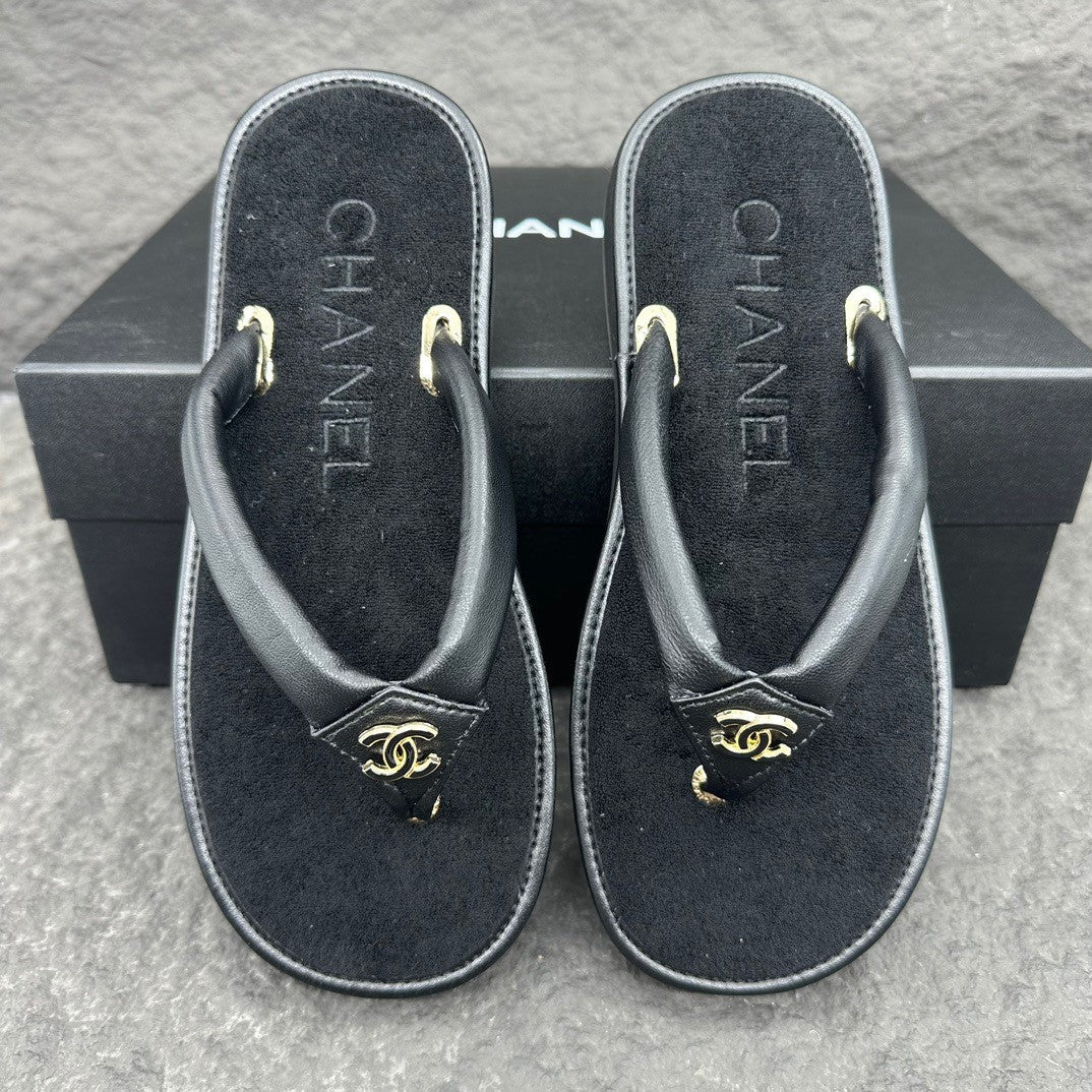 New clip-on bow slippers 1025031218