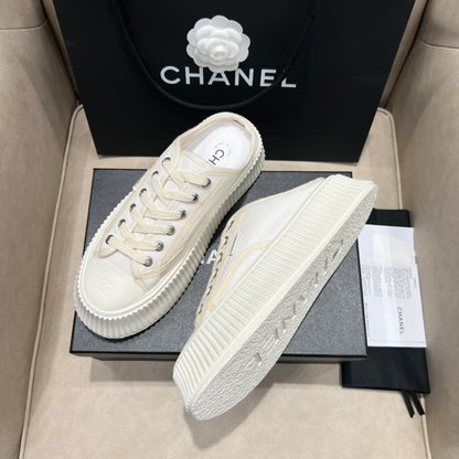 CNL Vintage 2024 Autumn and Winter New Style Canvas Thick-soled Sneakers 1824071604