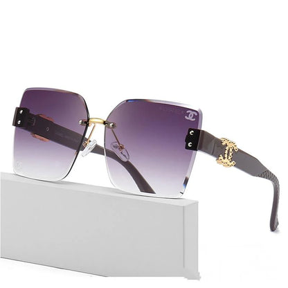 New Large Frame Women's Sunglasses Anti-glare Fashion Sunglasses 1024060307