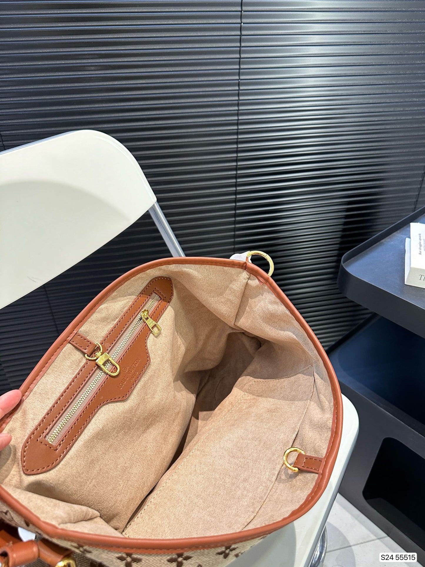 V Fashion All-match Printed Tote Bag 0724061206