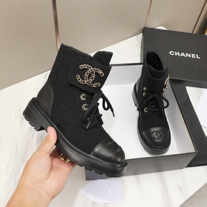 New Fashionable Versatile Short Boots 1024103117