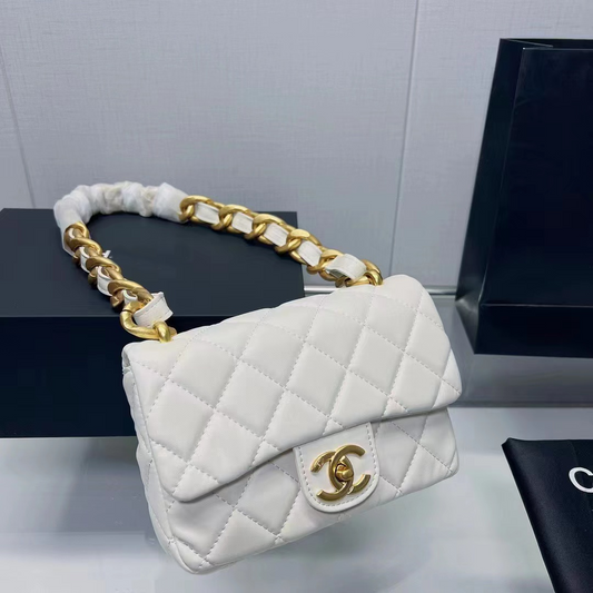 3 Colors Flap Handbag