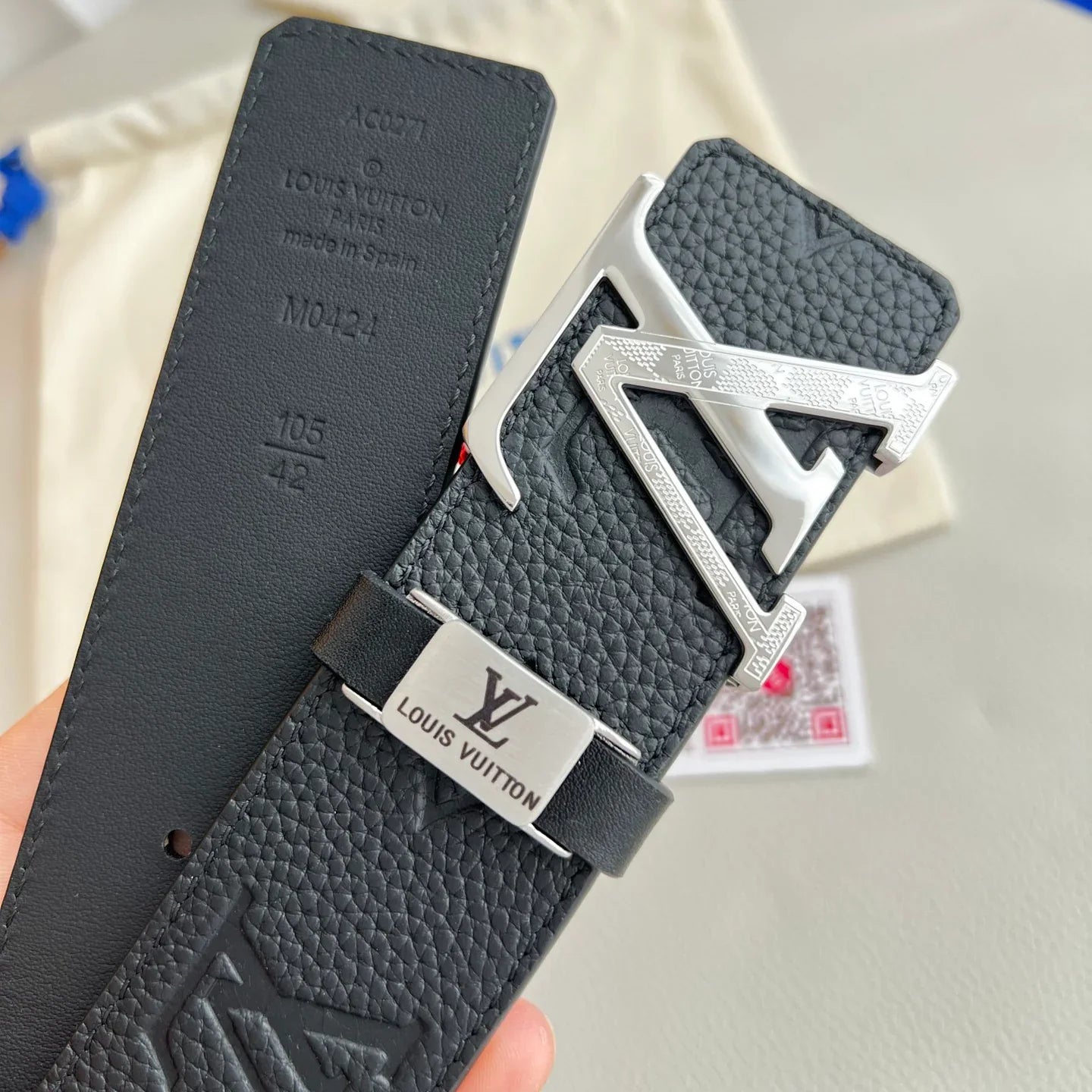 Lv Luxury Genuine Leather Men’s Belt 1025010735