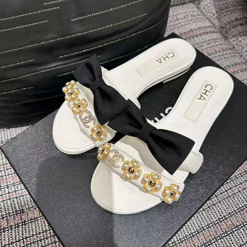 Fashion new bow slippers PD1023071921