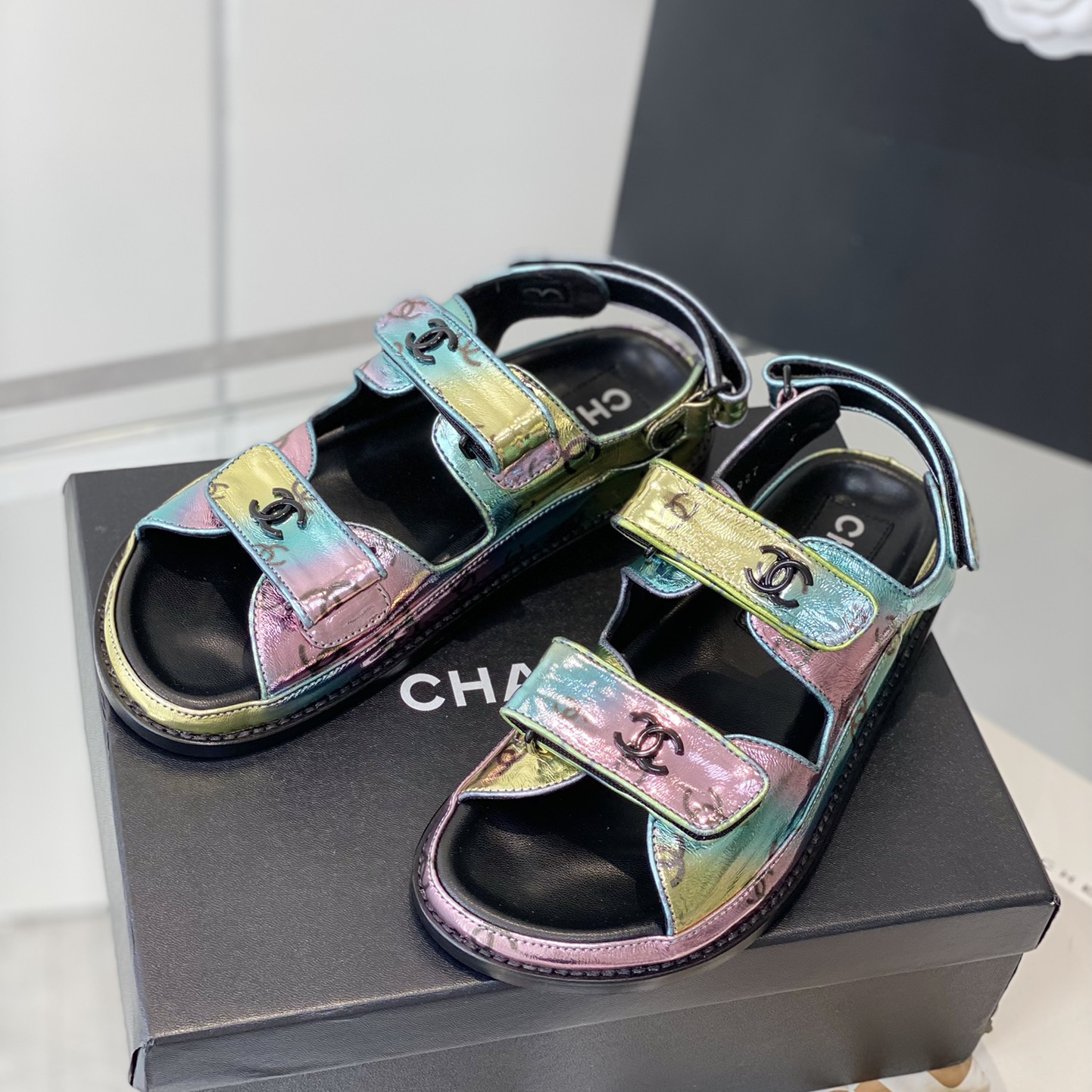 New Gradient Color Summer Sandals XC07053105