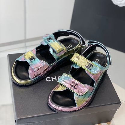 New Gradient Color Summer Sandals XC07053105