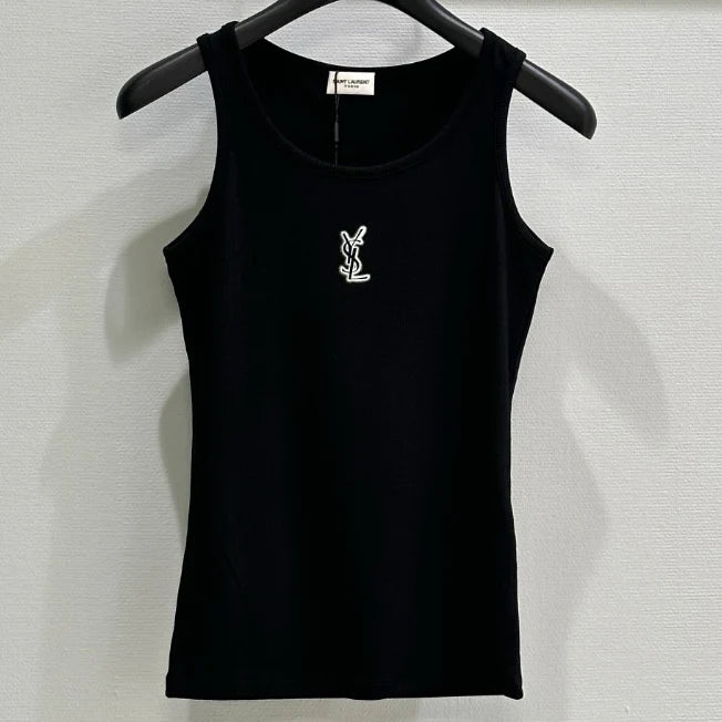 YS New Printed Ribbed Vest 1025033108