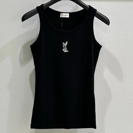 YS New Printed Ribbed Vest 1025033108