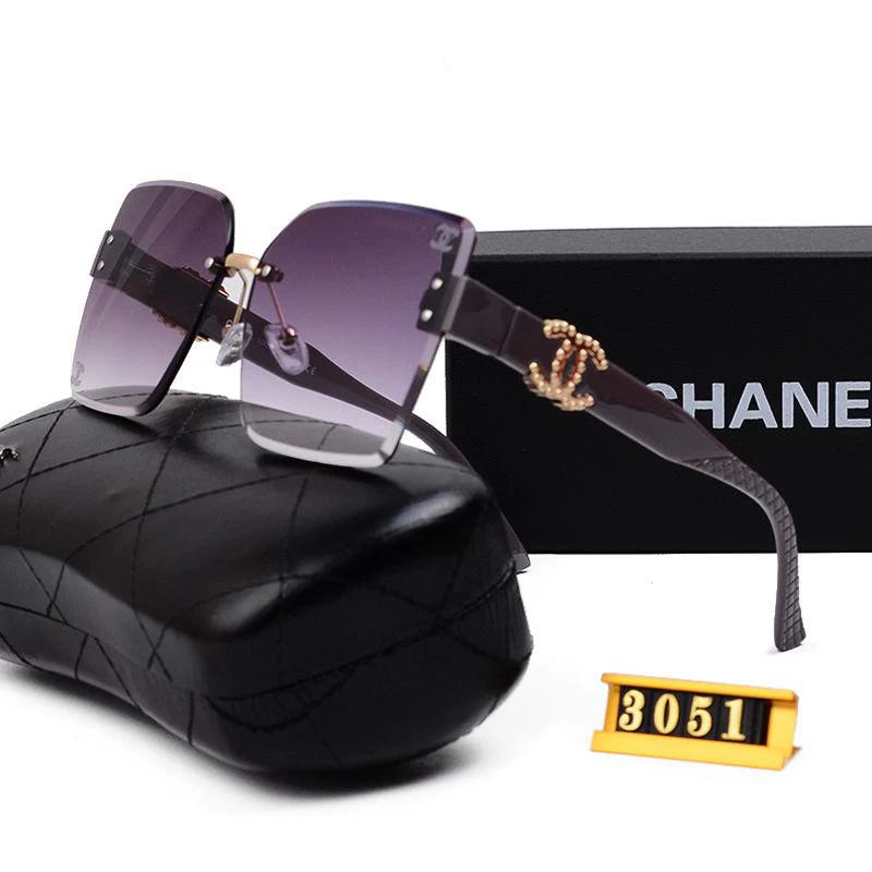 New Large Frame Women's Sunglasses Anti-glare Fashion Sunglasses 1024060307