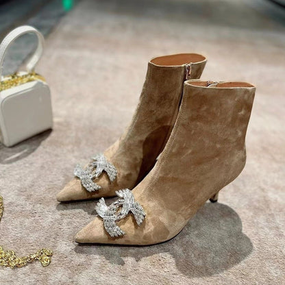 New Fashion leather G logo women's LoafersXC052023111602