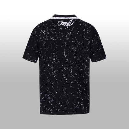 CNL hand-painted graffiti T-shirt 0724041503