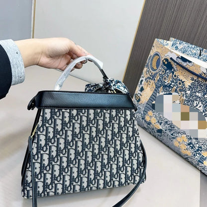 New Large Capacity Tote Bag Printed Fashion Shoulder Bag 1024031218