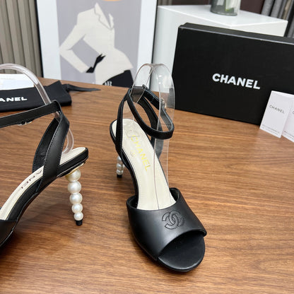 Chane1 top fashion classic pearl high heels 0724030817