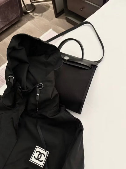 New Style Charge Clothes High Quality Lined Black Jacket 1024031206