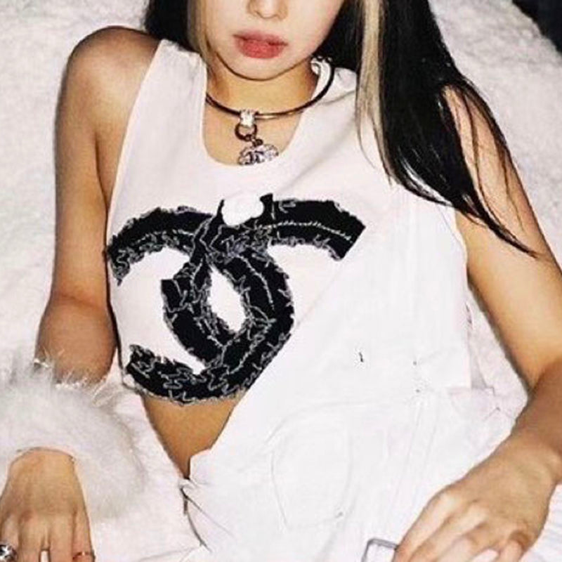 Fashion Simple and Versatile Knitted Vest PD1023080202