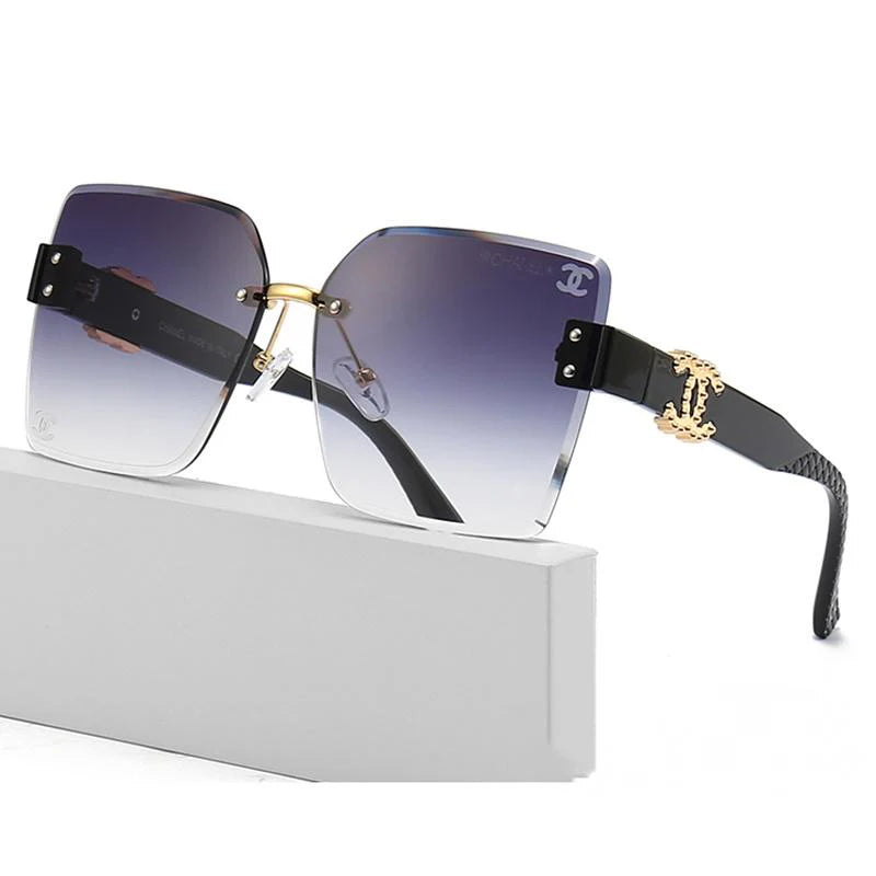 New Large Frame Women's Sunglasses Anti-glare Fashion Sunglasses 1024060307