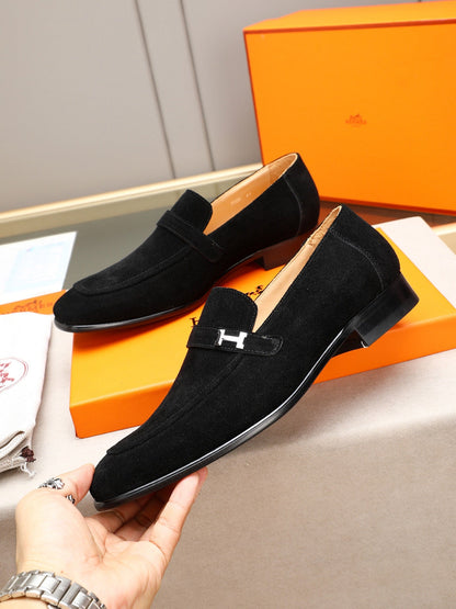 New HMS business formal leather shoes 0725062404