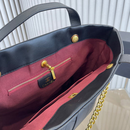 Black Intellectual Elegant Tote Bag WLFBG23021719