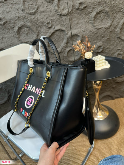 CNL Fashion Leather Top Handle Tote Bag 0724082610