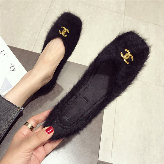 Fashionable and versatile flat sole shoes PF10050806