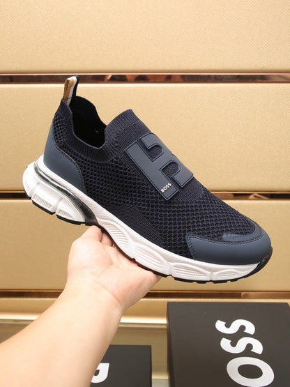 BS fashion printed rubber sole sneakers 0724072304