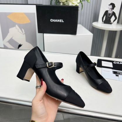 Chane1 top fashion classic color block high heels 0724030816