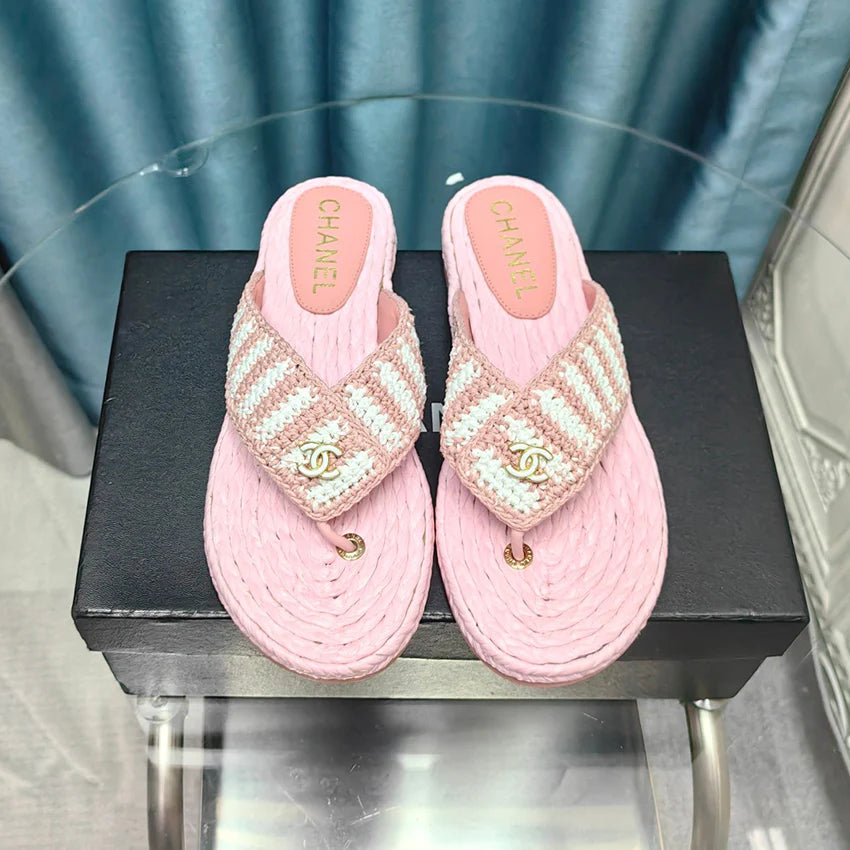 Luxury woven women's sandals 1024071602