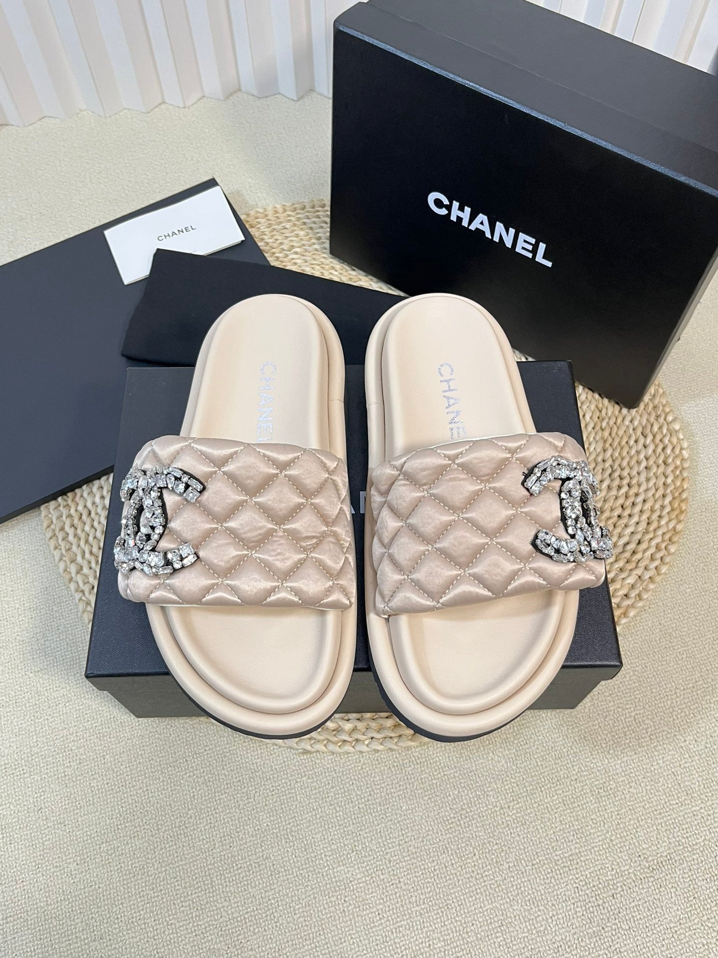 CNL thick-soled Velcro women's slippers 0724042703