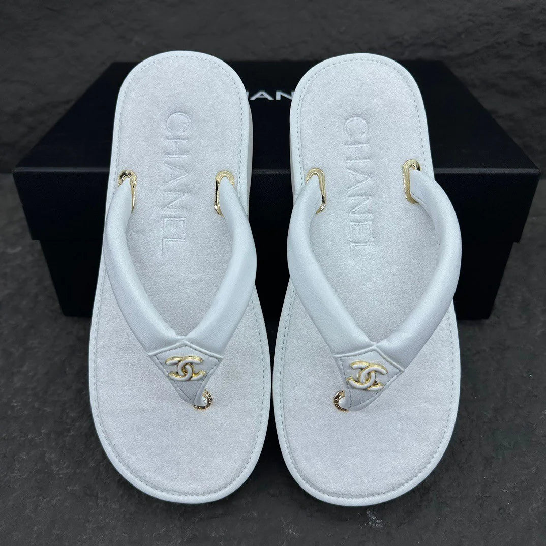 New clip-on bow slippers 1025031218