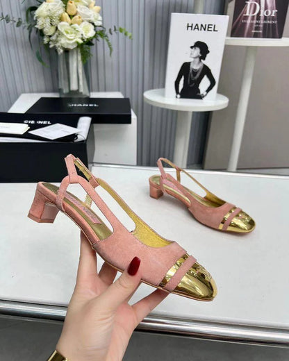 New High Heels Mary Jane Square Toe Sandals  1024031804