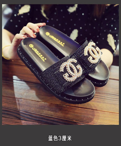 New Thick Bottom Fashion Muffin Sandals And Slippers 1024052112