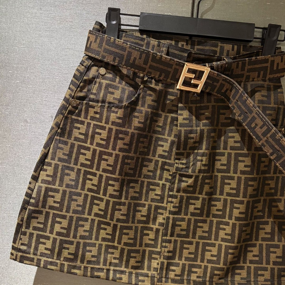 FD Fashion Printed Short Skirt 0725022803