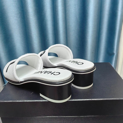 New canvas women's high heels X082909