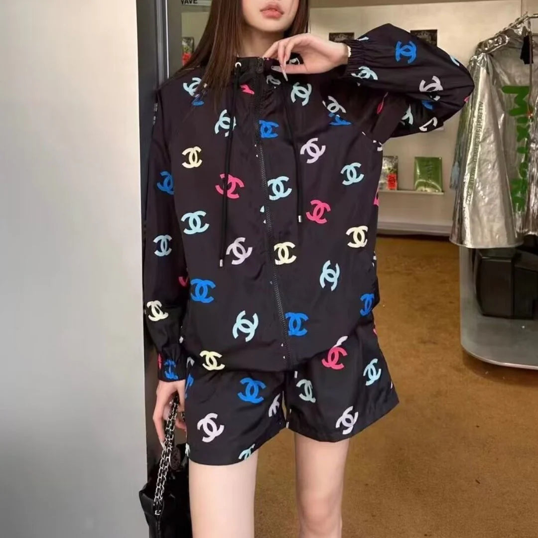 Spring And Summer New Hooded Coat Sun Protection Clothing Sports Leisure Suit 1024031201