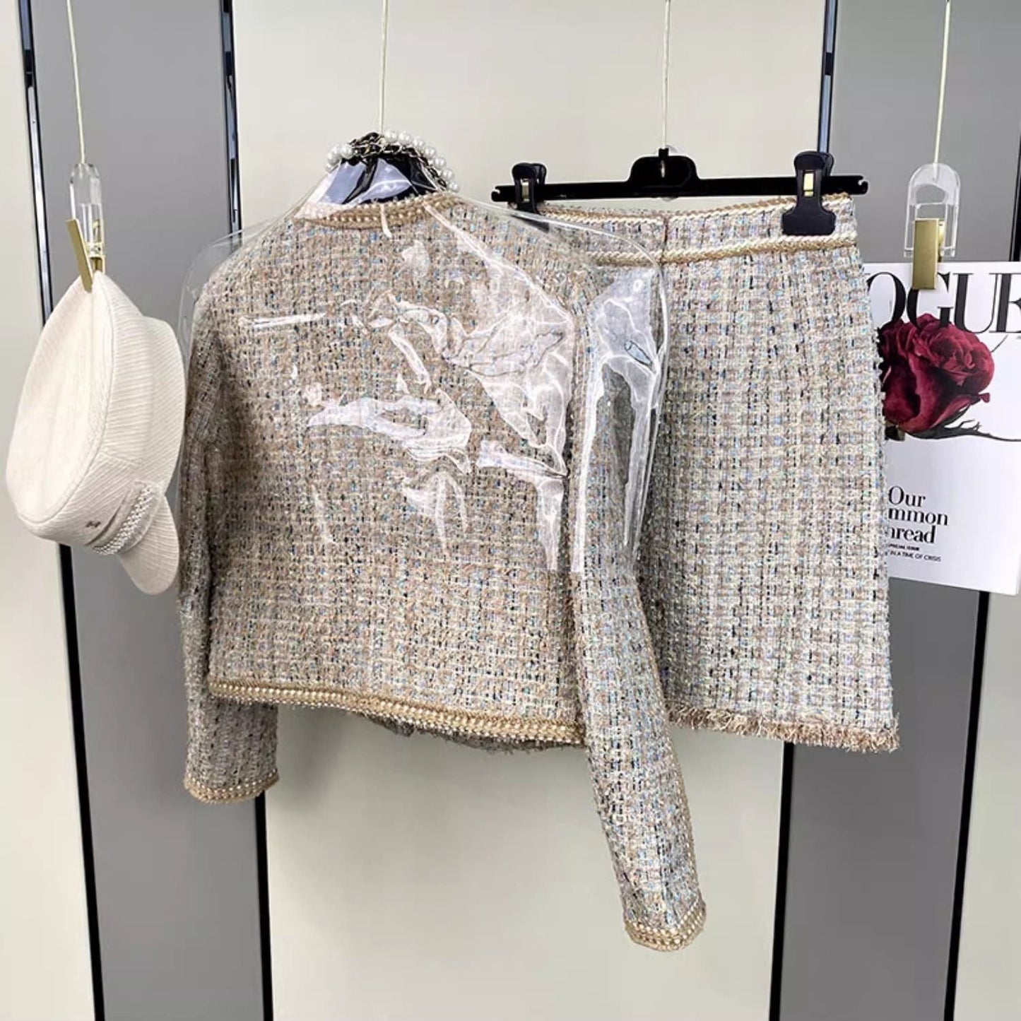 Autumn New Fashion Style Two Piece Skirt 1023121223