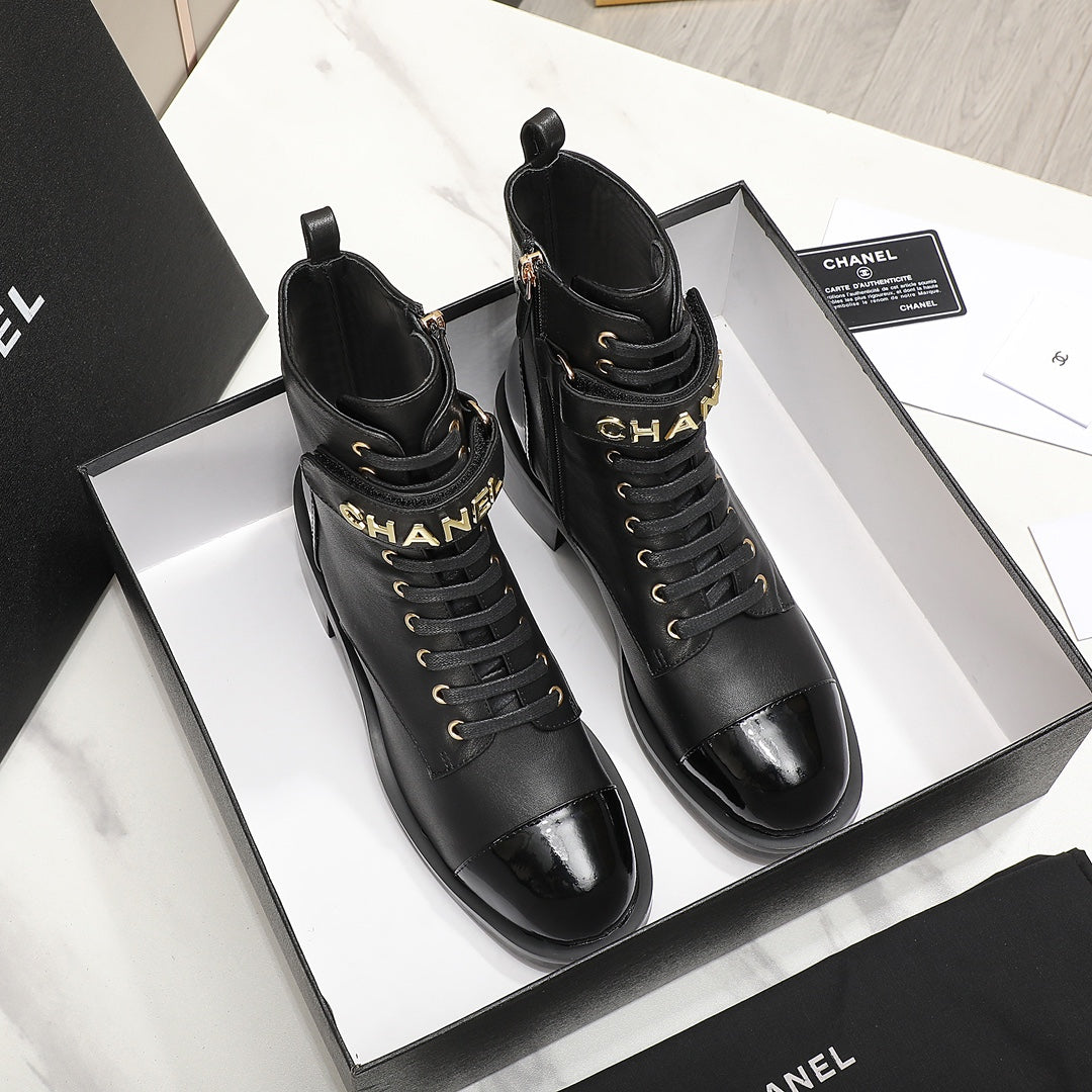 CNL cowhide short boots Martin boots 0724101704