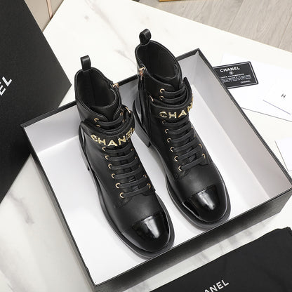 CNL cowhide short boots Martin boots 0724101704