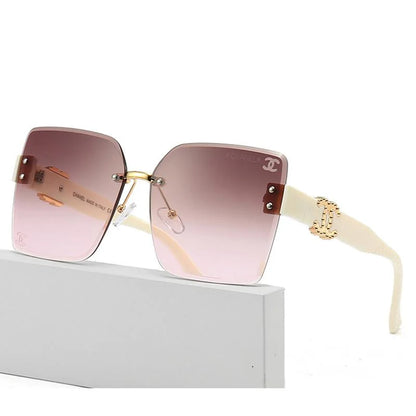 New Large Frame Women's Sunglasses Anti-glare Fashion Sunglasses 1024060307