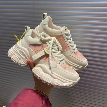 New Sports and Casual Thick Sole Elevated Women's Shoes 1024022607