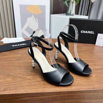 Chane1 top fashion classic pearl high heels 0724030817