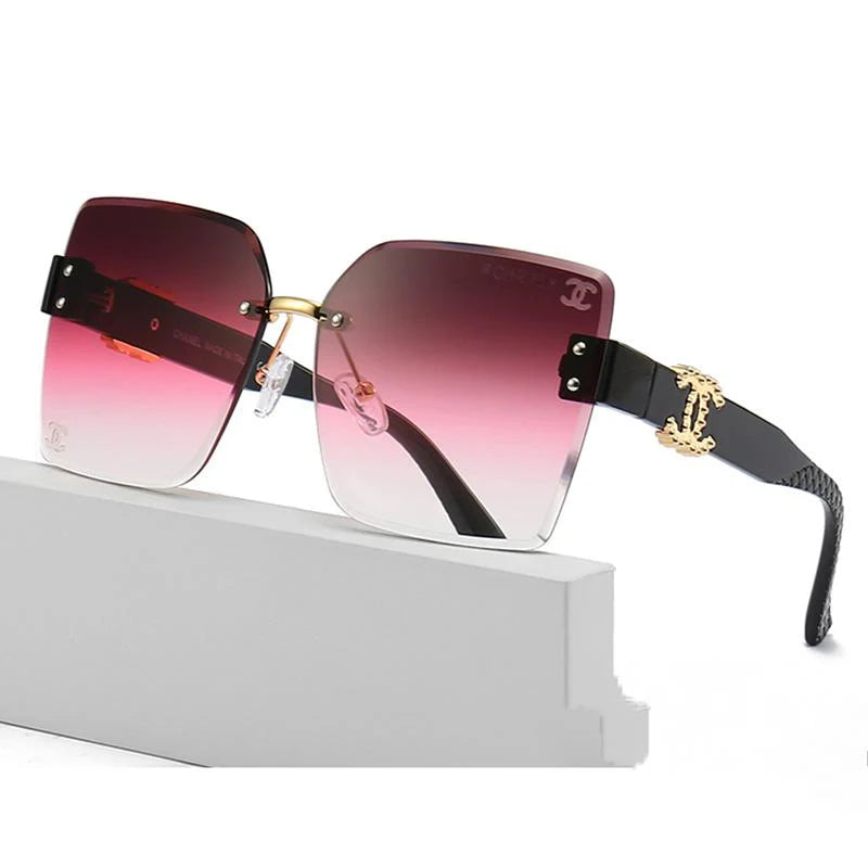 New Large Frame Women's Sunglasses Anti-glare Fashion Sunglasses 1024060307