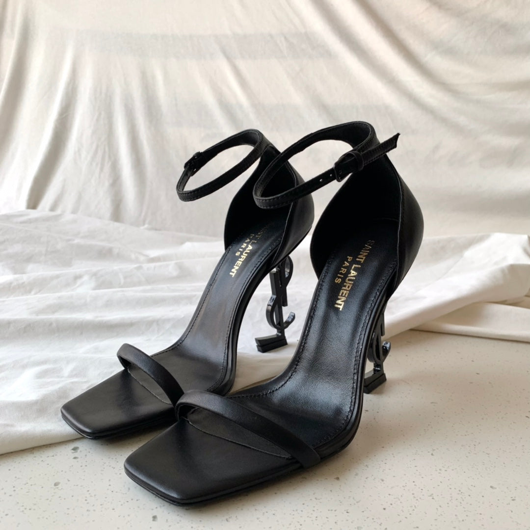 YSL classic one-strap high-heeled sandals 0725032414