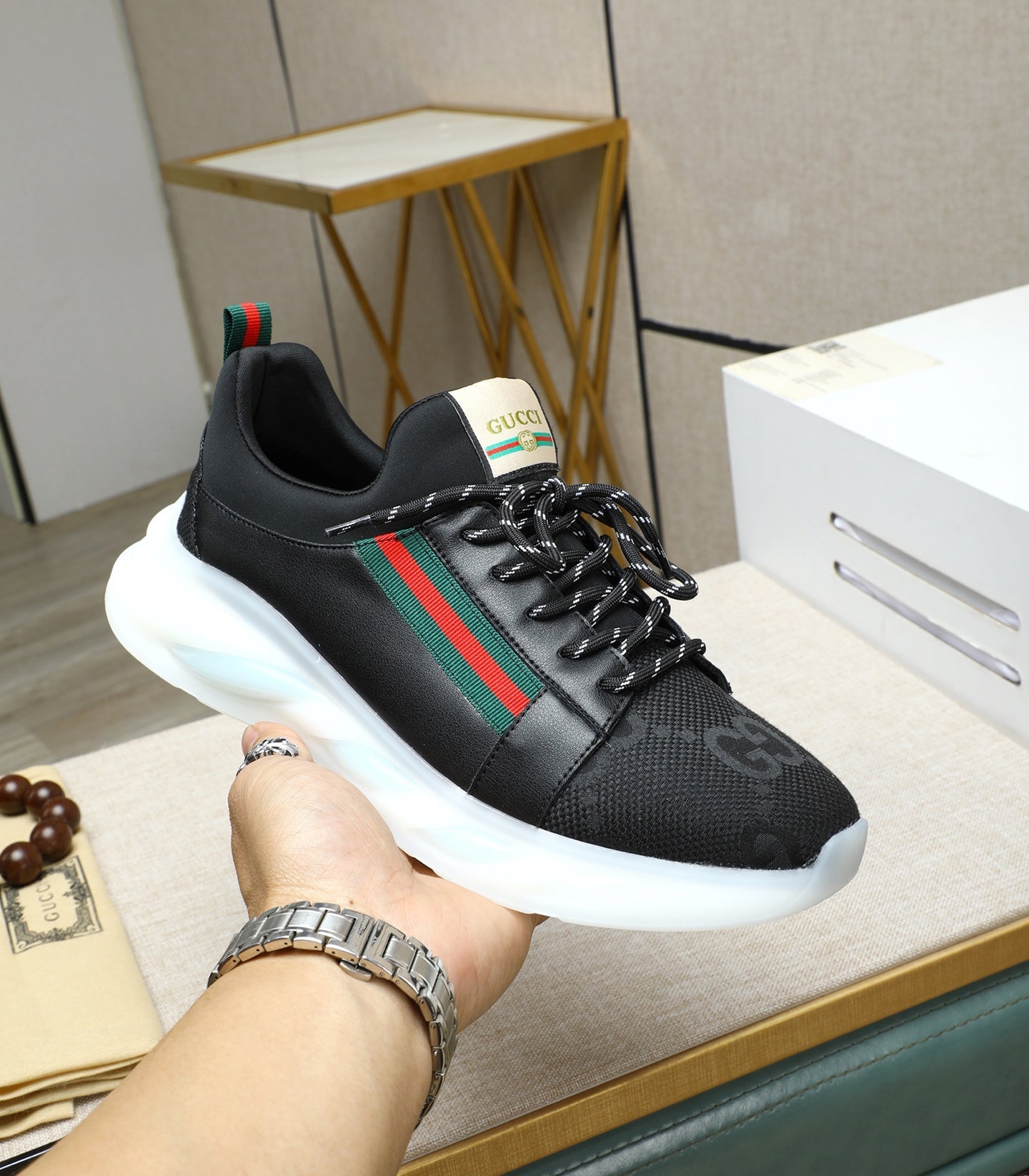 GG fashion print sneakers 0725062702