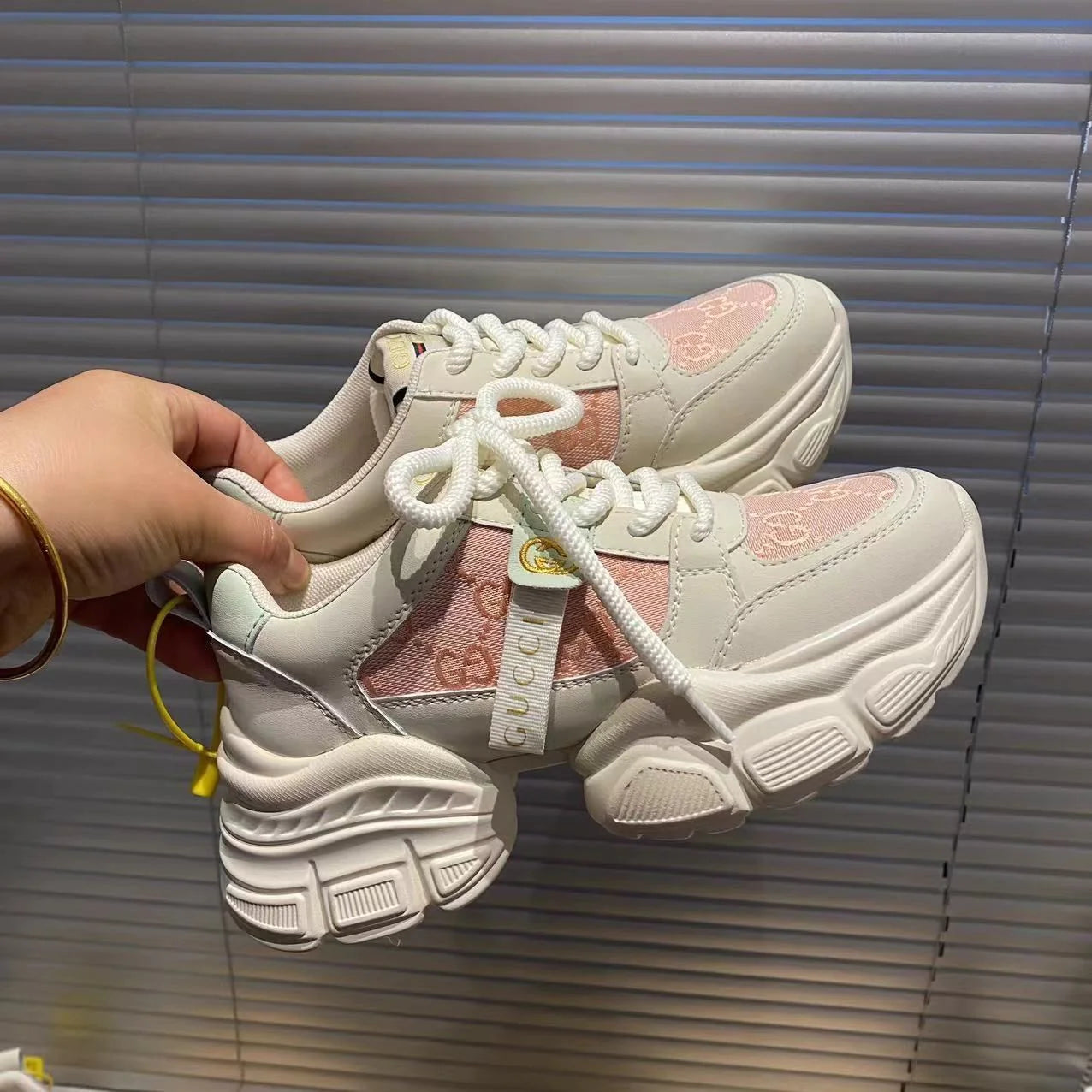 New Sports and Casual Thick Sole Elevated Women's Shoes 1024022607