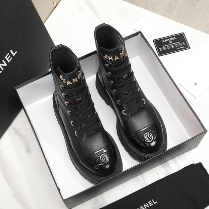 Cnl Fashion Women's Leather Boots 0723122001