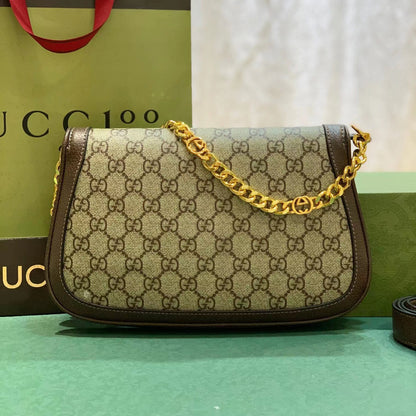 vintage print underarm bag 699268