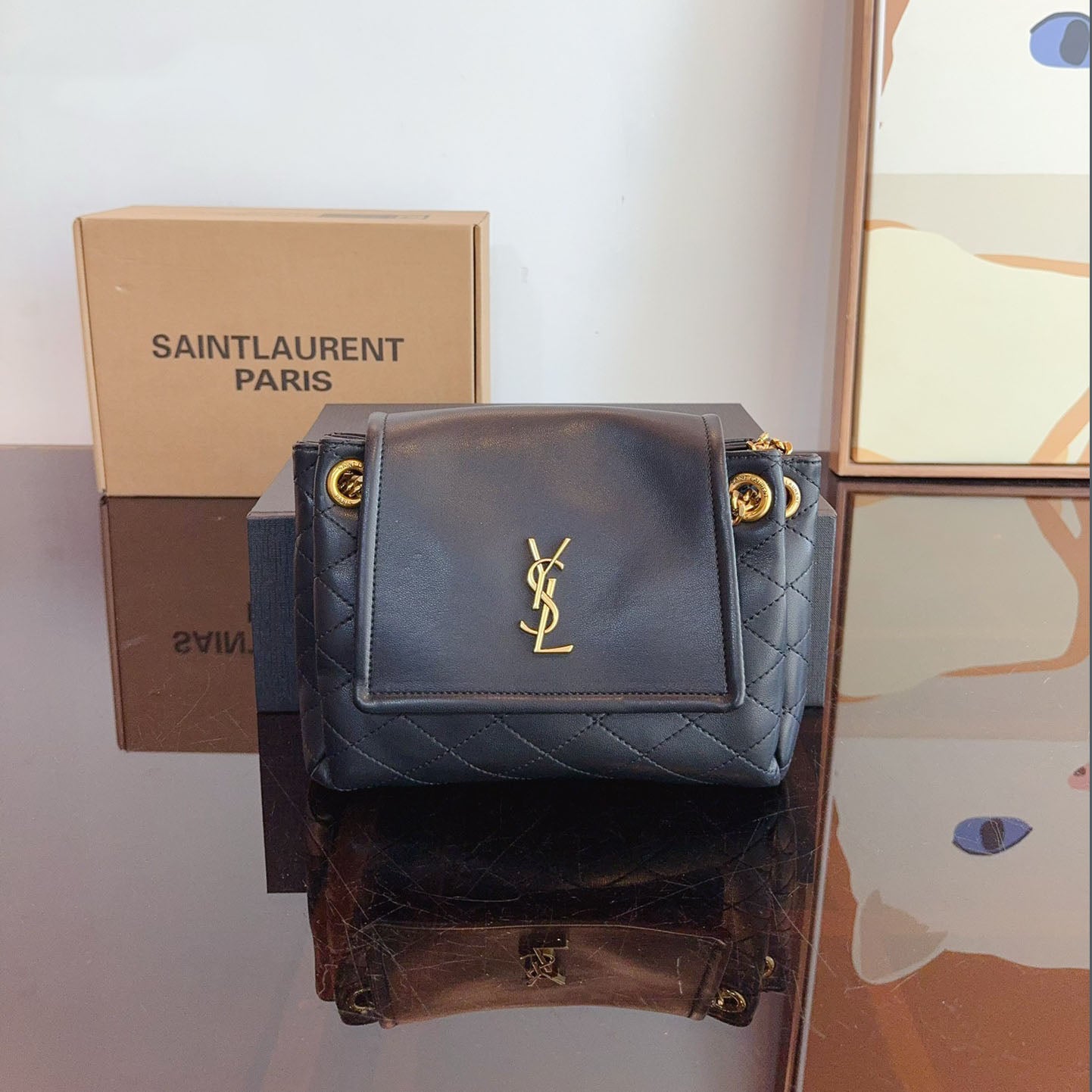 YSL nolita Sheepskin material shoulder bag XC24092424