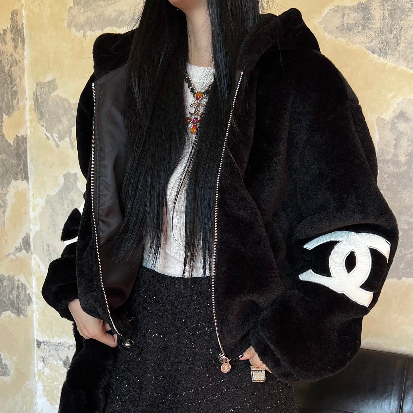 Fashionable zipper jacket XC0723112209