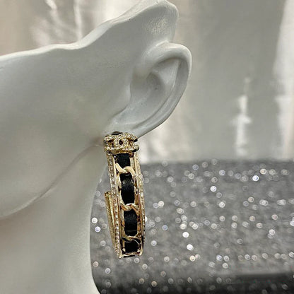 Cha black earrings 1025012227